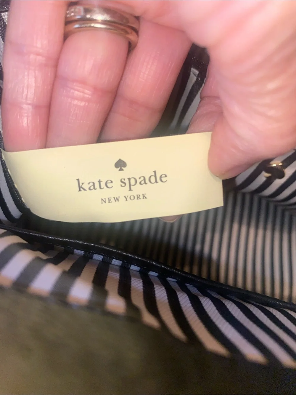 kate spade classic black
